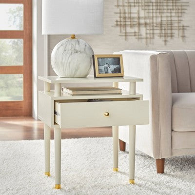  Margo End Table With Storage Drawer - Buylateral