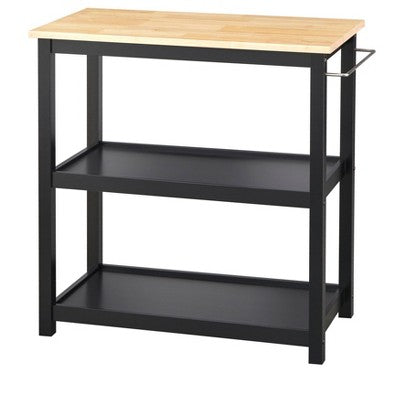  Mylah Kitchen 2-Tier Rolling Cart - Buylateral