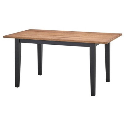  5pc Norwich Dining Set Black/Driftwood - Buylateral