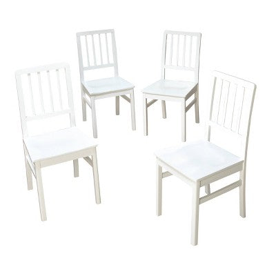  5pc Camden Rectangular Dining Set White - Buylateral