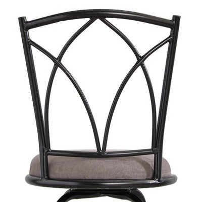  Set Of 3 Delta Adjustable Height Stool Black/Gray - Buylateral