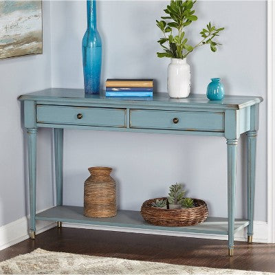  Emilia Sofa Table Blue - Buylateral