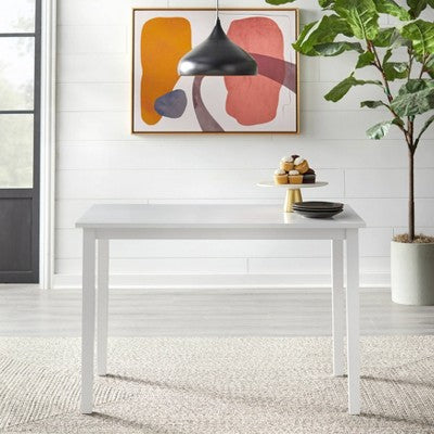  Set Of 4 Camden Wood Slat Back Dining Chairs - Buylateral