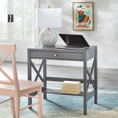 X-Desk Charcoal Gray - Buylateral