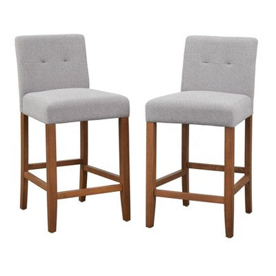  24" Set Of 2 Crawford Counter Height Barstools - Buylateral