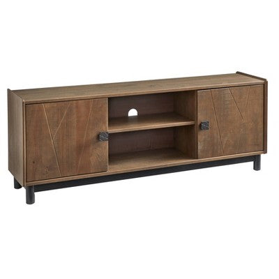  Dulce Entertainment Center TV Stand For TVs Up To 55" Gray - Buylateral