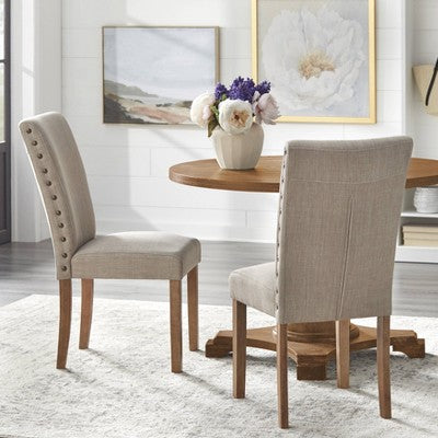  Set Of 2 Atwood Dining Chairs Driftwood - Buylateral
