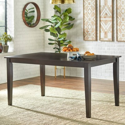  Havana Dining Table Espresso Brown - Buylateral