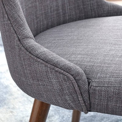  Set Of 2 Saville Dining Chairs Gray - Buylateral