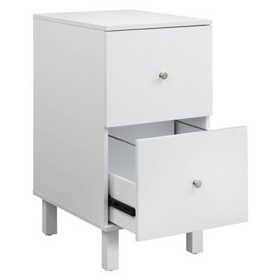  Foster File Cabinet 2 Drawer White - Buylateral