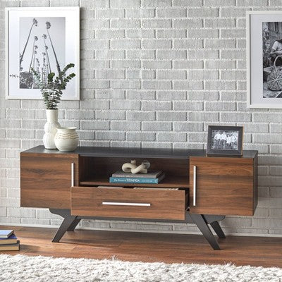  Ashfield Mid-Century Modern TV Stand For TVs Up To 64" - Buylateral