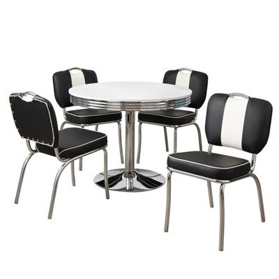  5pc Raleigh Retro Dining Set - Buylateral