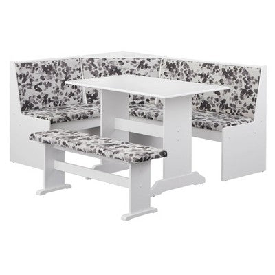  3pc Lacey Upholstered Nook Set - Buylateral