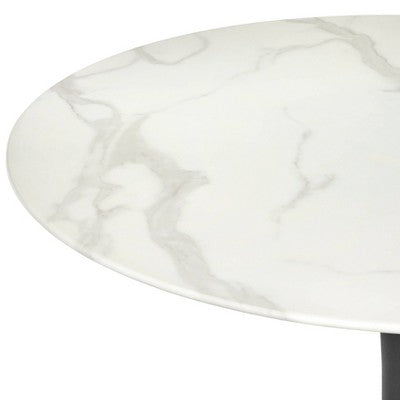  36" Rho Round Dining Table White - Buylateral