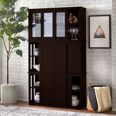  Pacific Stackable Sliding Glass Doors Cabinet - Buylateral
