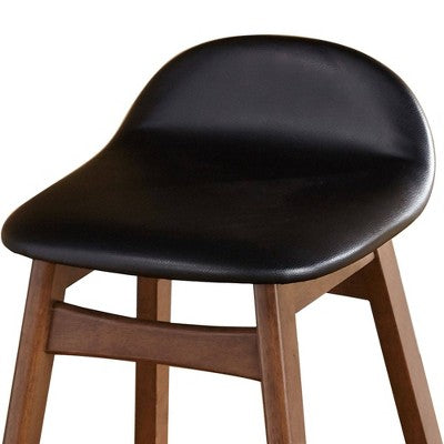  Set Of 2 30" Mid-Century Modern Barstools - Buylateral