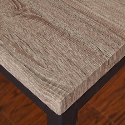  Ora Desk With Hutch - Black/Gray - Buylateral