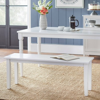  6pc Parma Rectangular Dining Set With Bench - Buylateral