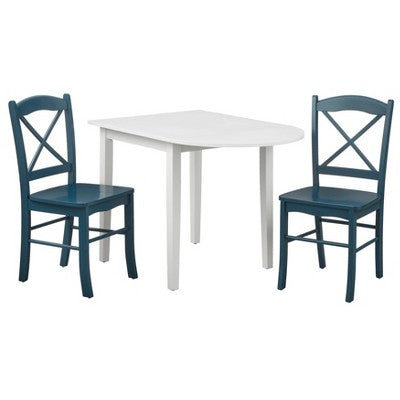  3pc Tiffany Extendable Dining Table Set - Buylateral