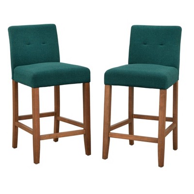  24" Set Of 2 Crawford Counter Height Barstools - Buylateral