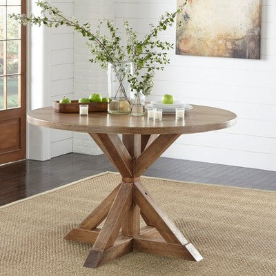  Roma Dining Table Driftwood - Buylateral