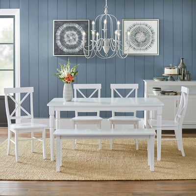 Tiffany Bench White - Buylateral