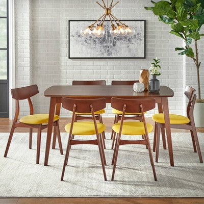  7pc Archer Rectangular Dining Set - Buylateral