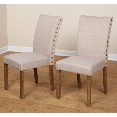  Set Of 2 Atwood Dining Chairs Driftwood - Buylateral