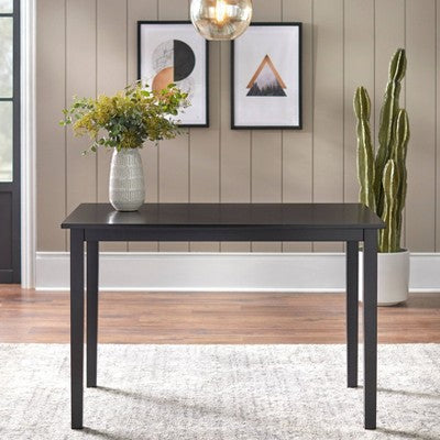  5Pc Elly Sophia Parson Dining Set Gray/Black - Buylateral