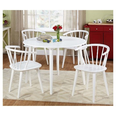  Set Of 2 Florence Contemporary Windsor Dining Chairs - Buylateral