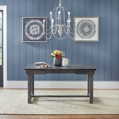  Riga Extendable Dining Table Gray - Buylateral