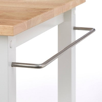  Mylah Kitchen 2-Tier Rolling Cart - Buylateral