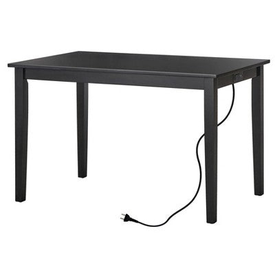  Ruston Rectangular Dining Table With USB Port - Buylateral