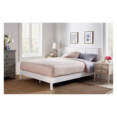 Emerie Queen Bed White - Buylateral