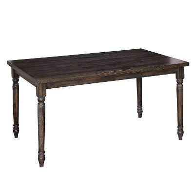  5pc Burntwood Dining Set Gray - Buylateral