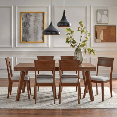  7pc Berea Rectangular Dining Set - Buylateral