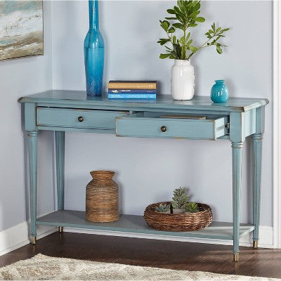  Emilia Sofa Table Blue - Buylateral