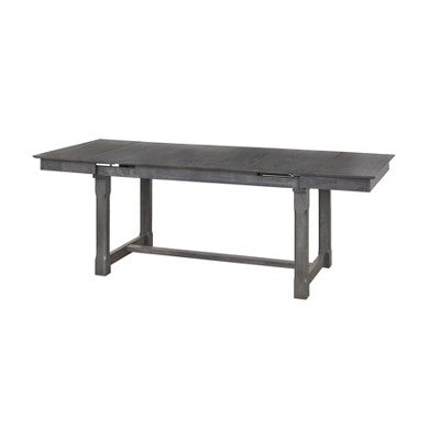  Riga Extendable Dining Table Gray - Buylateral